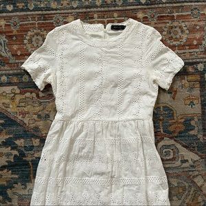 Roolee White Lace Dress Size Small